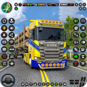 Heavy truck driving 3d Game Icon