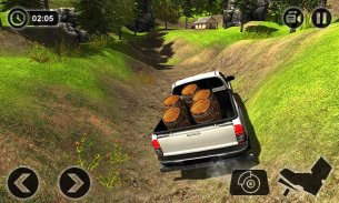 Offroad Hilux 픽업 트럭 운전 시뮬레이터 screenshot 1