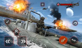 D-Day World War Naval Game screenshot 8