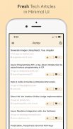 Porter - Developer News screenshot 1