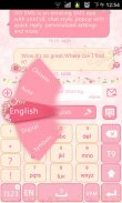 Lovepetal GO Keyboard Theme screenshot 4