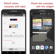 "Tab Notepad"! Switch notes quickly with tabs screenshot 7