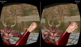 VR abadi melawan screenshot 2