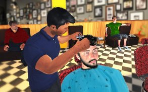 Barber shop rambut rambut gila game pemotongan 3D screenshot 6
