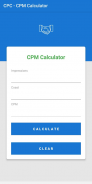 CPC - CPM Calculator screenshot 1