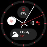 Awf Simple Analog - watch face screenshot 5