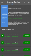 Promo Codes by Appz.Net screenshot 2