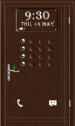 Door Screen Lock - Brown screenshot 1