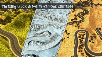 Truck Driving Uphill Simulator screenshot 5