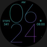 Cold Line Watch Face screenshot 1