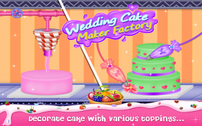 Wedding Cake Maker Factory screenshot 2