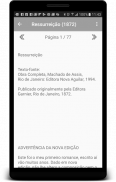 DroidBook - Machado de Assis screenshot 2