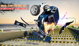 Deadly Car Crash Engine Damage: Speed Bump Race 18 screenshot 9