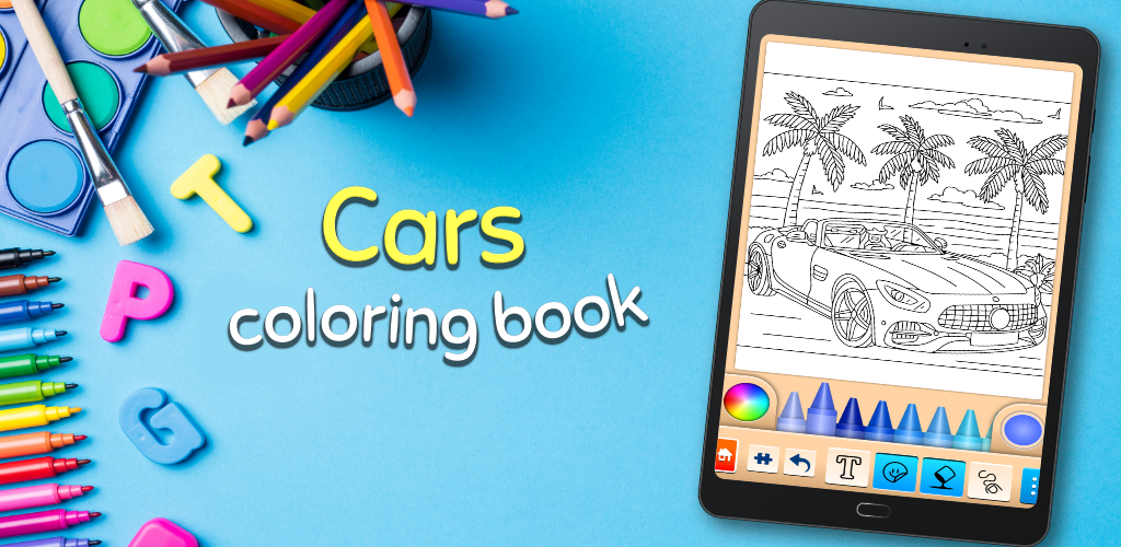 Carros colorir jogo APK (Download Grátis) - Android Jogo