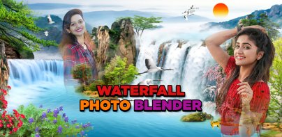 Waterfall photo mixer blender
