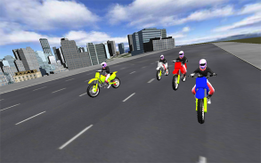 cidade de corrida de moto 3D screenshot 5