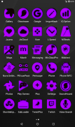 Purple and Black Icon Pack Free screenshot 1