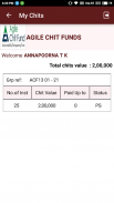 Agile Chit Member Module screenshot 2