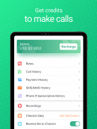 WeTalk - 免费国际长途电话,短信,彩信,电话录音 screenshot 13