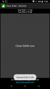 Clean RAM - SQZSoft screenshot 0