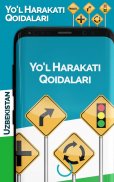 Yo'l Harakati Qoidalari - Uzbekistan YHQ screenshot 2