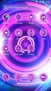 Shine Purple Glow Wheel theme & HD wallpapers screenshot 1