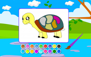 Coloring Game-Happy Turtles screenshot 2