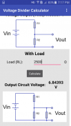 Voltage Divider Calculator screenshot 0