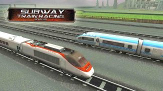 Subway Train Racing 3D 2019 screenshot 5
