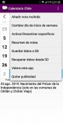 Calendario Feriados 2014 Chile screenshot 3