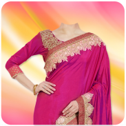 Women Saree Photo Suit screenshot 5