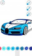 Cars Coloring by Number screenshot 9