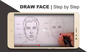 Learn Sketching tutorials & Face drawing screenshot 2