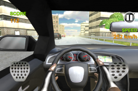 Extreme Racing In Car 3D Free screenshot 1