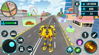 Robot War - Robot Transform 3D screenshot 1