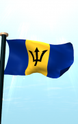 Barbados Flag 3D Free screenshot 13