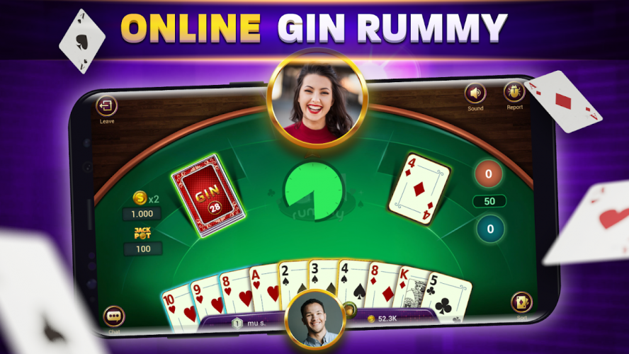 Rummy online with friends