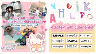 Hello Kitty Collage 有可爱的贴纸和照片 screenshot 3