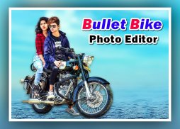 Bullet Bike Photo Editor screenshot 0