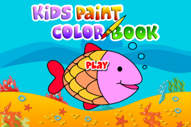 Kids Paint Color Book screenshot 0