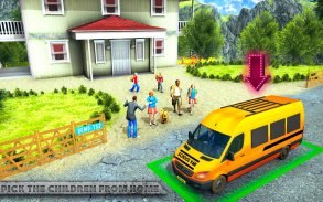 Offroad School Van Driving: Minibus Simulator 2019 screenshot 0