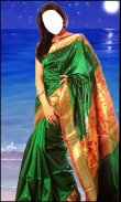 Women Pattu Saree Photo Suit screenshot 4