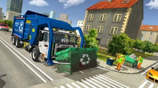 Trash Dump Truck Driver Game screenshot 1