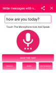 Write Messages with Your Voice screenshot 2