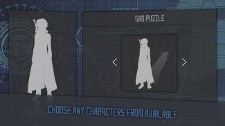 SAO Puzzle Quiz. Anime Sword Art Characters screenshot 1