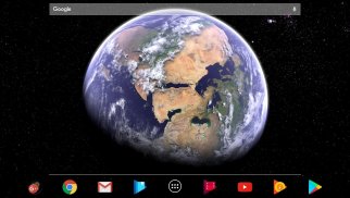 Earth & Moon in HD Gyro 3D Parallax Live Wallpaper screenshot 6