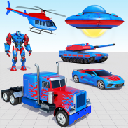 Robot Hero Transform Car Games screenshot 5