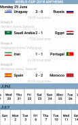 World Cup 2018 Anthems screenshot 3