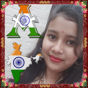 Indian Flag Alphabet Letters DP Maker screenshot 2