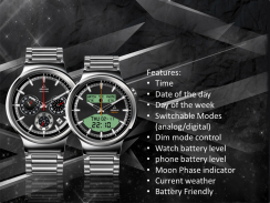 Blade Watch Face screenshot 1